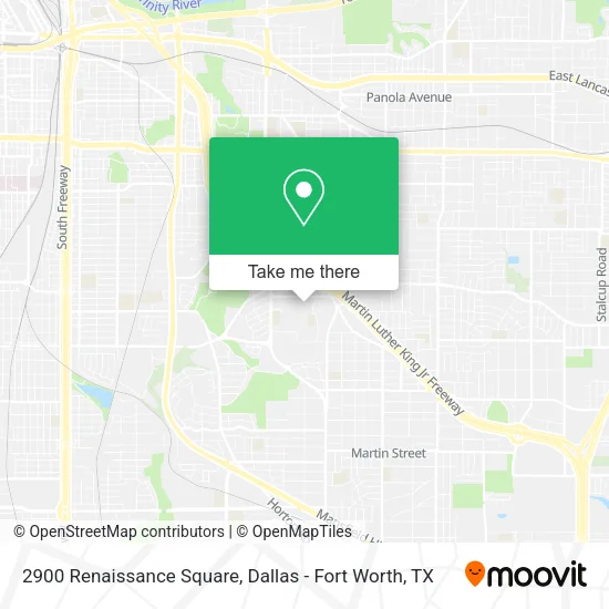 Mapa de 2900 Renaissance Square