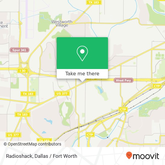 Radioshack, 5736 Camp Bowie Blvd Fort Worth, TX 76107 map