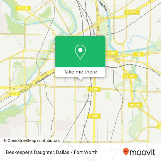 Beekeeper's Daughter, 301 W Leuda St Fort Worth, TX 76104 map