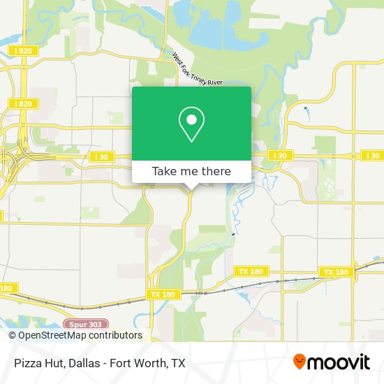 Pizza Hut map