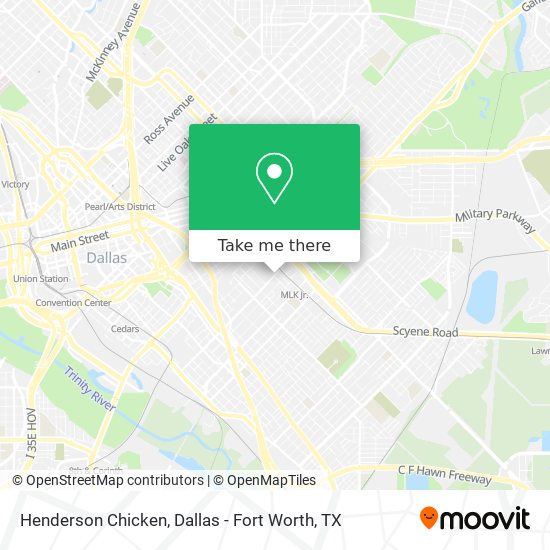 Mapa de Henderson Chicken
