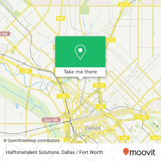 Halftimetalent Solutions, 2626 Cole Ave Dallas, TX 75204 map