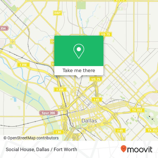 Social House, 2708 Routh St Dallas, TX 75201 map