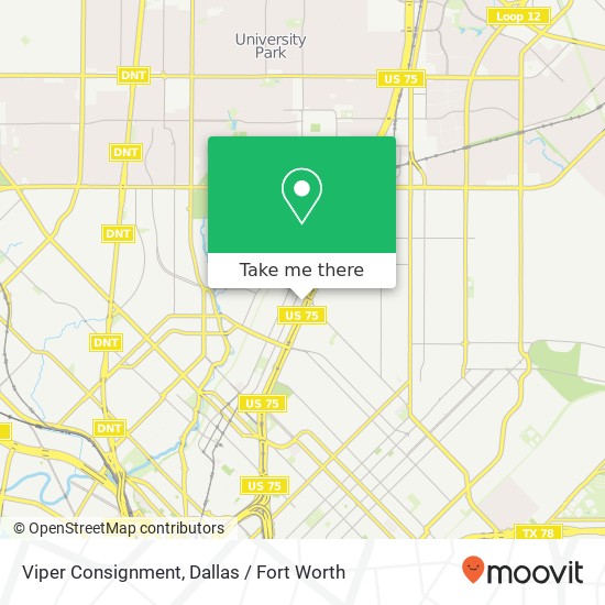 Viper Consignment, 3001 Knox St Dallas, TX 75205 map