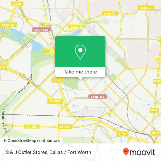 S & J Outlet Stores, 7777 Hines Pl Dallas, TX 75235 map