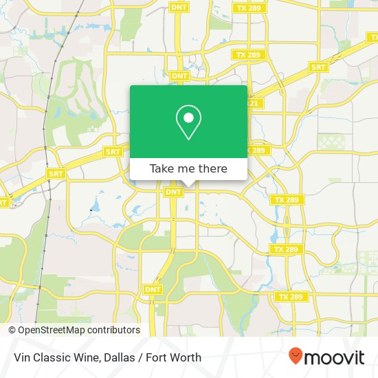 Vin Classic Wine map