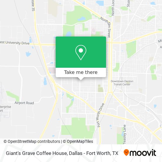 Giant's Grave Coffee House map