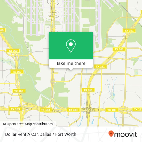 Mapa de Dollar Rent A Car