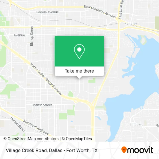 Mapa de Village Creek Road