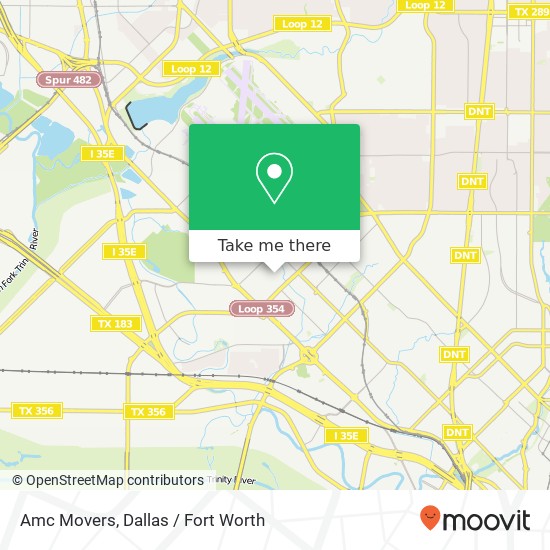 Amc Movers map