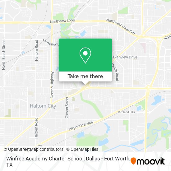 Winfree Academy Charter School map