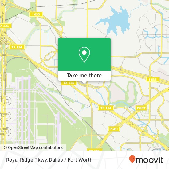 Mapa de Royal Ridge Pkwy