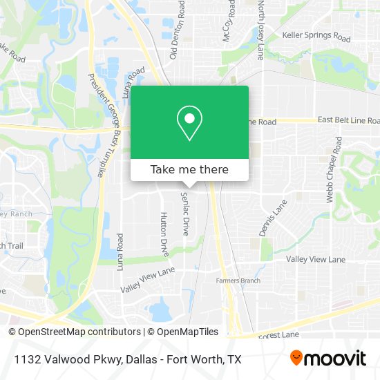 1132 Valwood Pkwy map