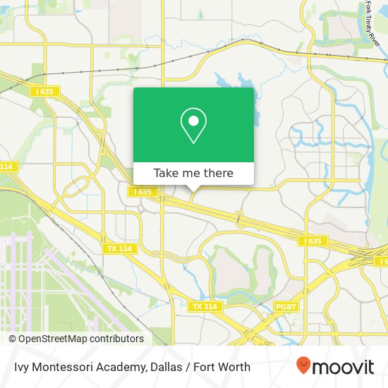 Mapa de Ivy Montessori Academy