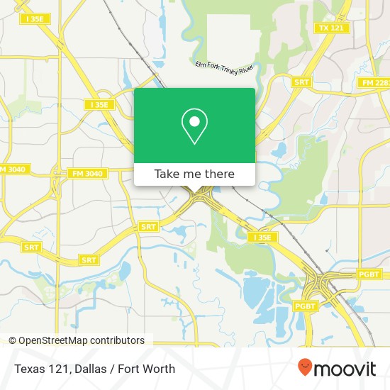 Mapa de Texas 121
