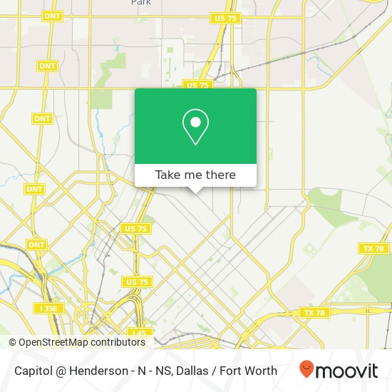 Capitol @ Henderson - N - NS map
