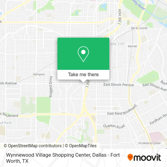 Wynnewood Village Shopping Center map