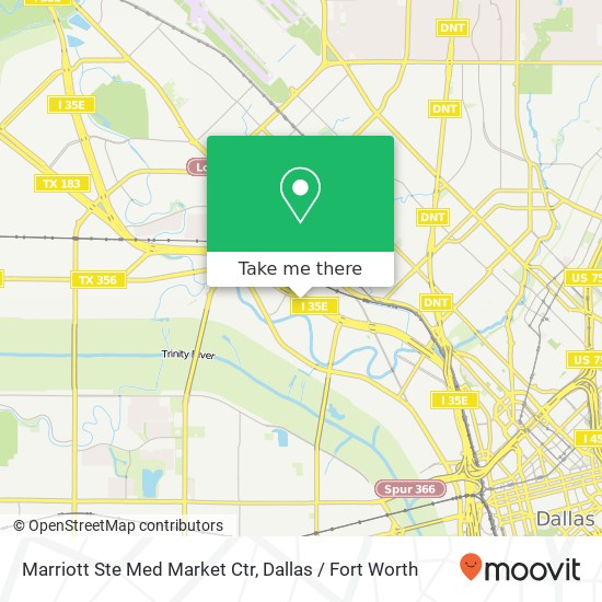 Marriott Ste Med Market Ctr map