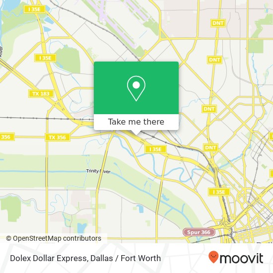 Dolex Dollar Express map