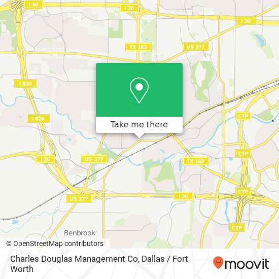 Mapa de Charles Douglas Management Co