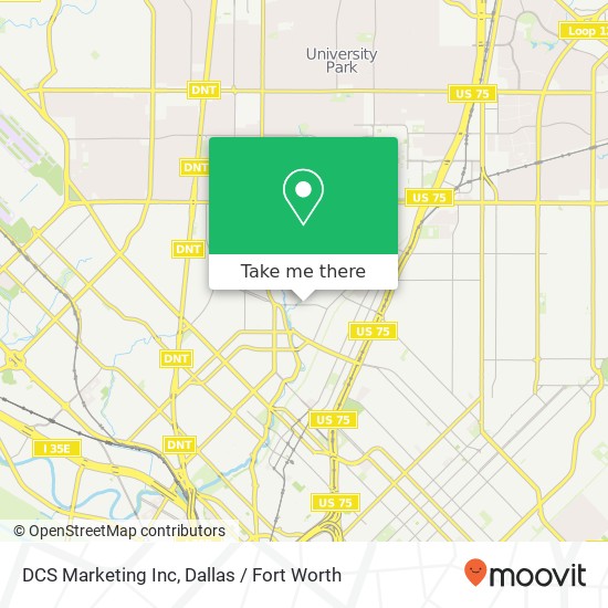 DCS Marketing Inc map