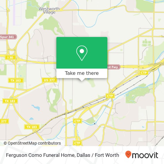 Ferguson Como Funeral Home map