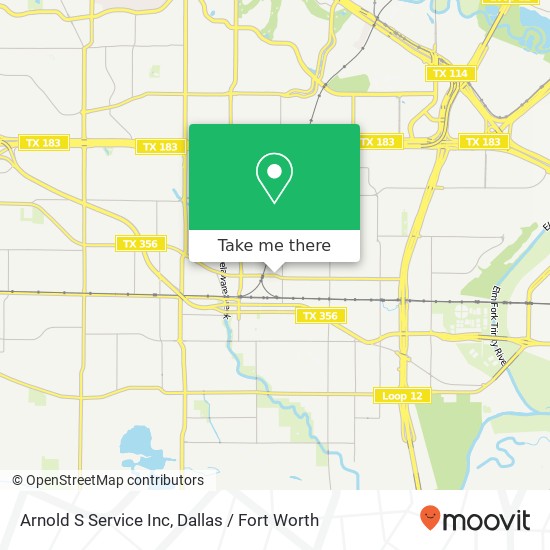 Arnold S Service Inc map