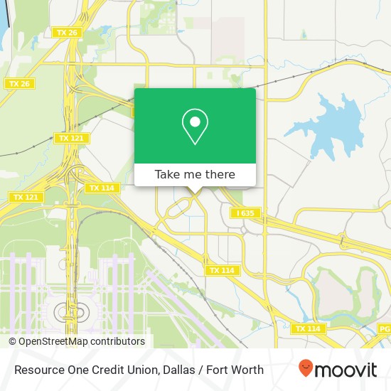 Resource One Credit Union map