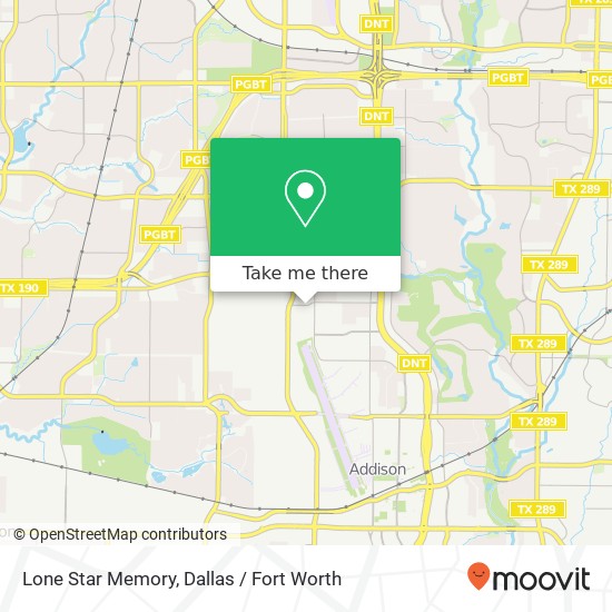 Lone Star Memory map