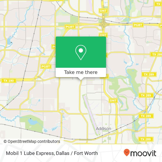 Mobil 1 Lube Express map