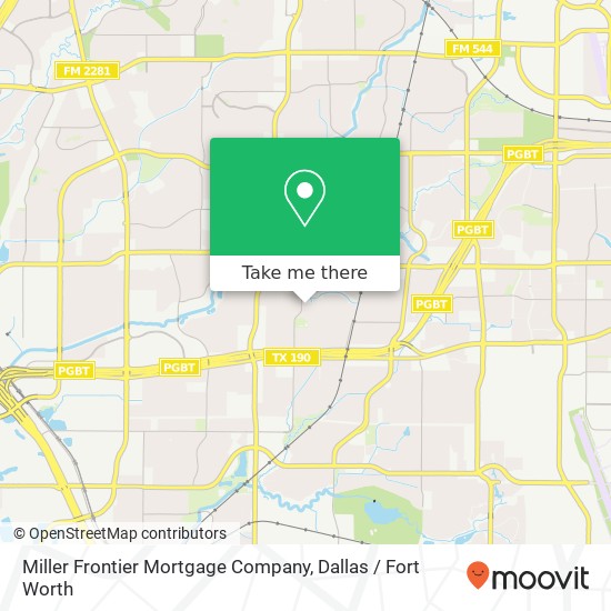 Mapa de Miller Frontier Mortgage Company