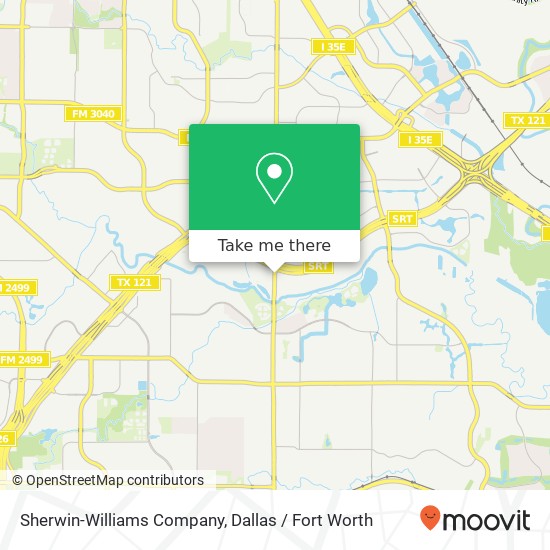 Sherwin-Williams Company map