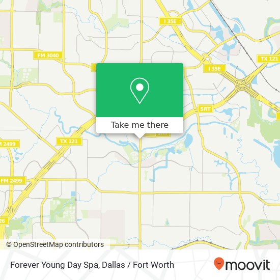 Mapa de Forever Young Day Spa