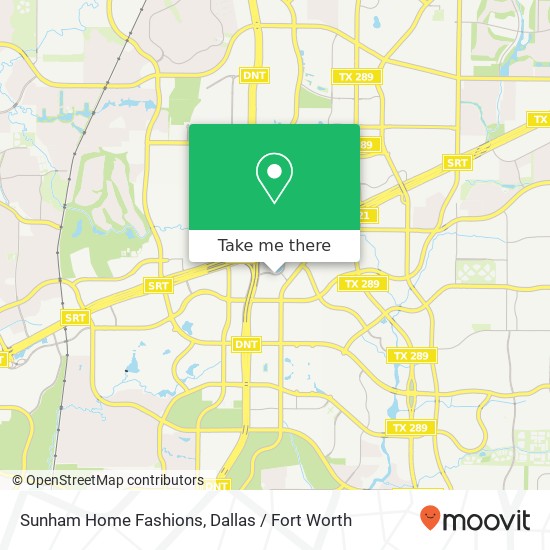 Sunham Home Fashions map