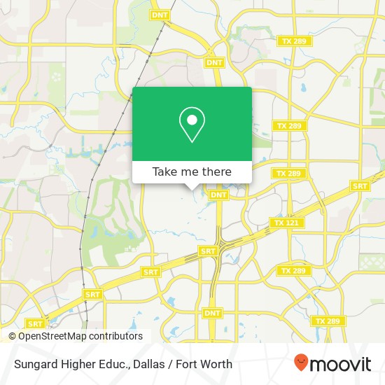 Sungard Higher Educ. map