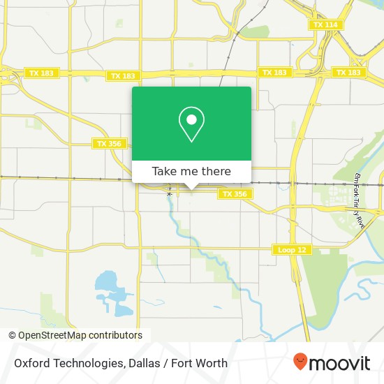 Oxford Technologies map