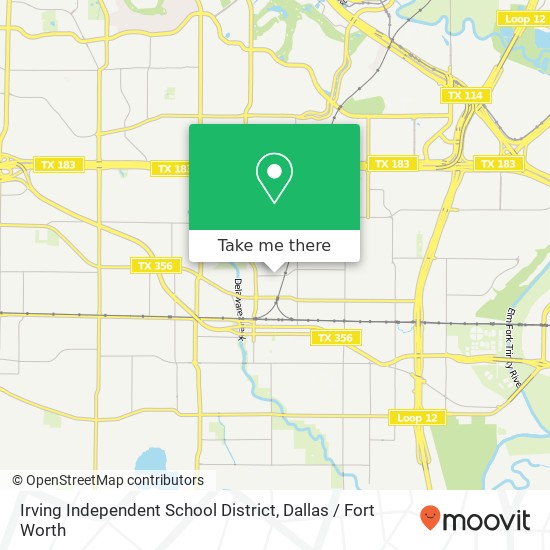 Mapa de Irving Independent School District