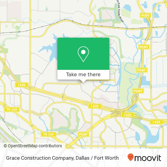 Mapa de Grace Construction Company