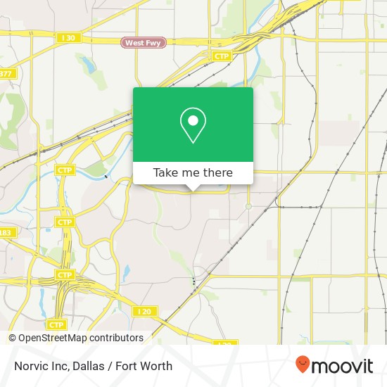 Norvic Inc map
