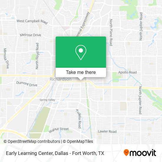 Mapa de Early Learning Center