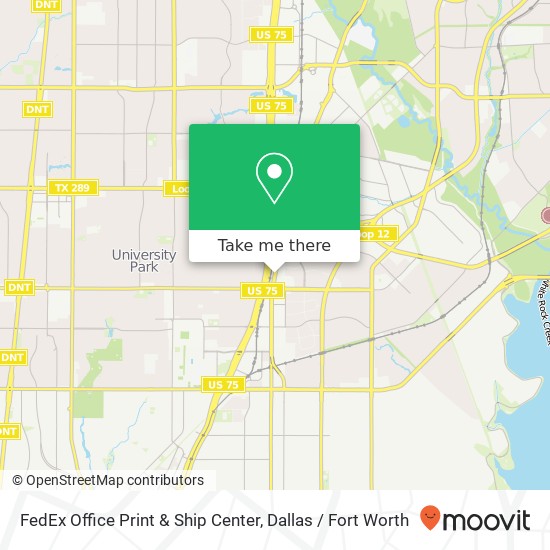 FedEx Office Print & Ship Center map