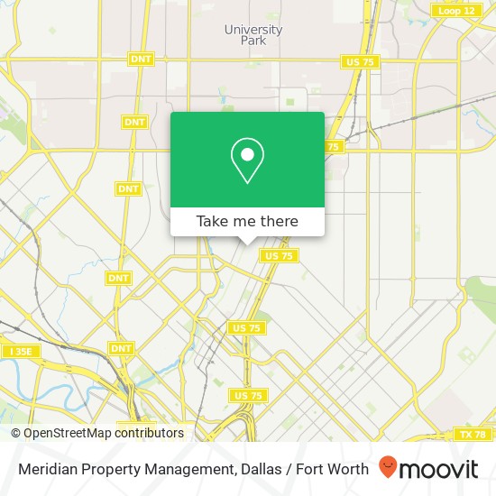 Mapa de Meridian Property Management