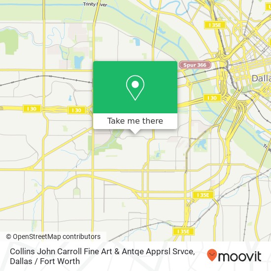 Collins John Carroll Fine Art & Antqe Apprsl Srvce map