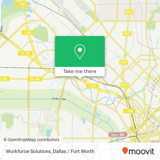 Workforce Solutions map