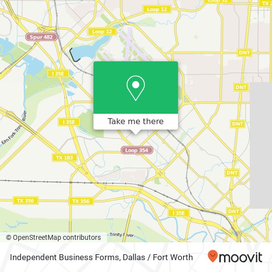 Independent Business Forms map