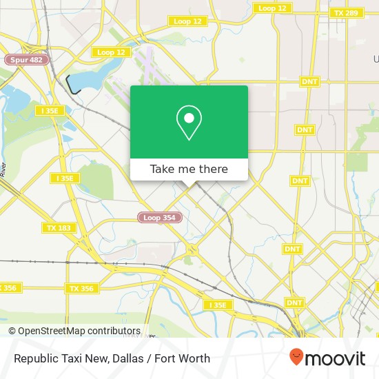 Mapa de Republic Taxi New