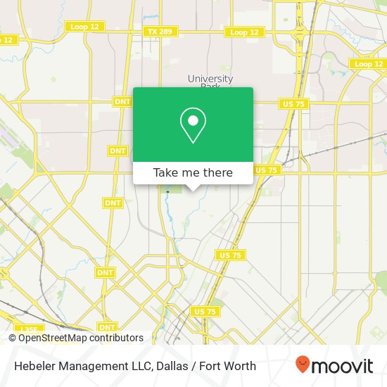 Hebeler Management LLC map