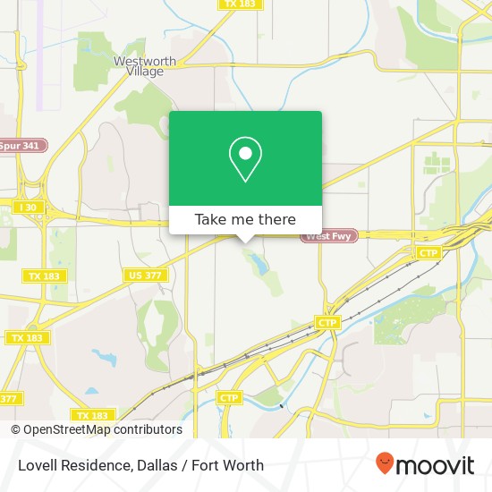 Lovell Residence map