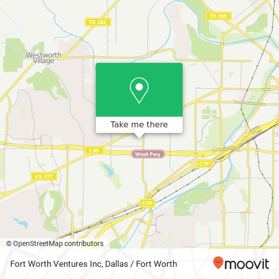 Mapa de Fort Worth Ventures Inc