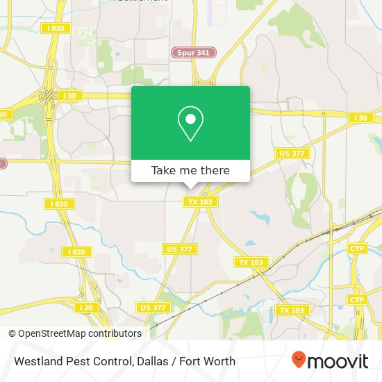 Westland Pest Control map